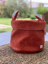 Charger l'image dans la galerie, Panier de rangement - 100% coton OEKOTEX - Baked Clay
